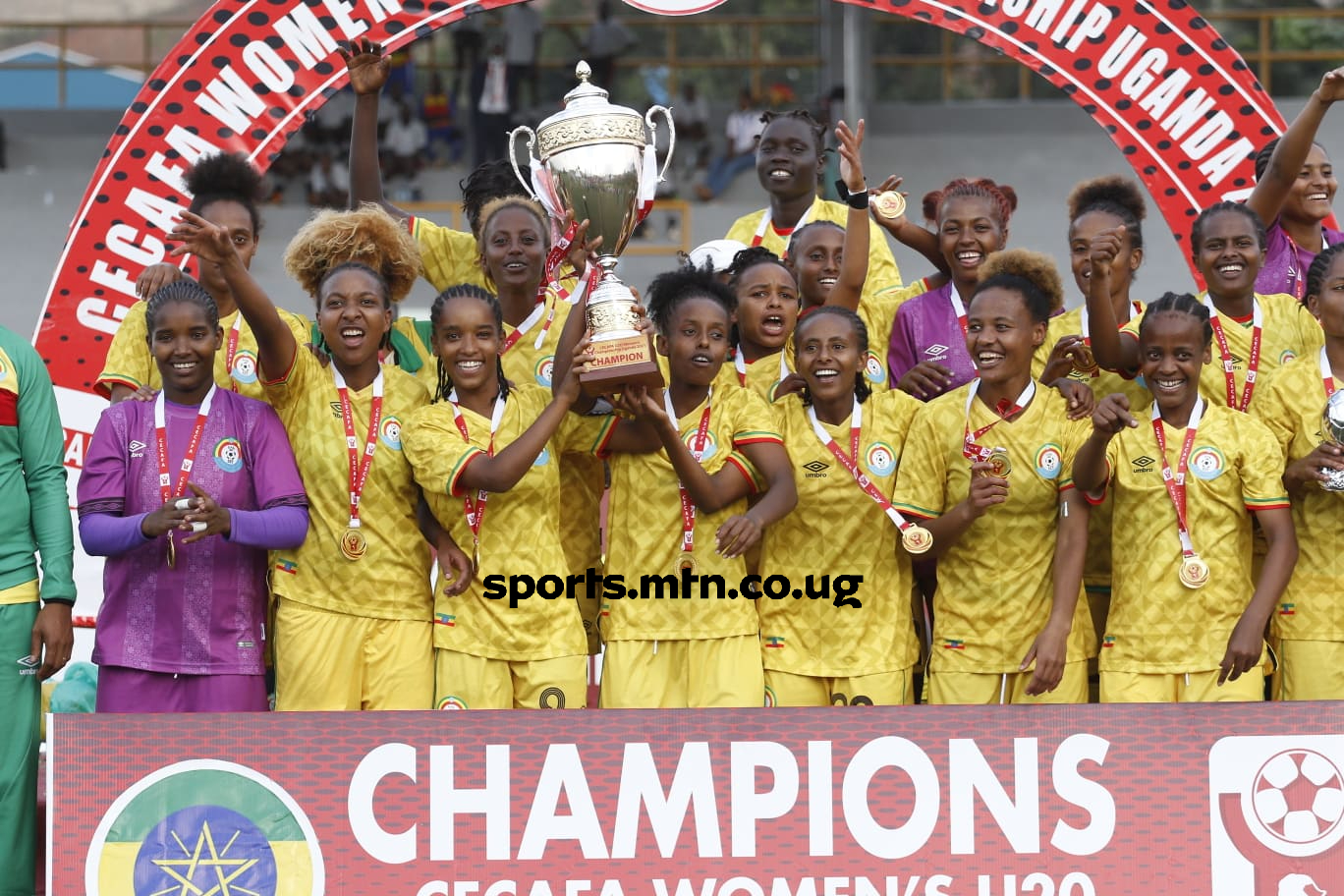 Ethiopia 'Roast' Uganda To Win CECAFA Women’s U-20 Championship - TheSpy