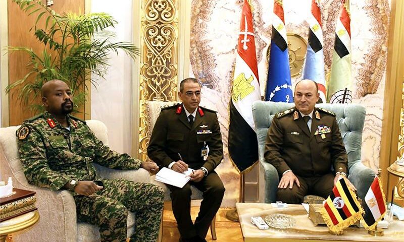 Uganda Eyes Stronger Military Cooperation With Egypt-Lt Gen Muhoozi