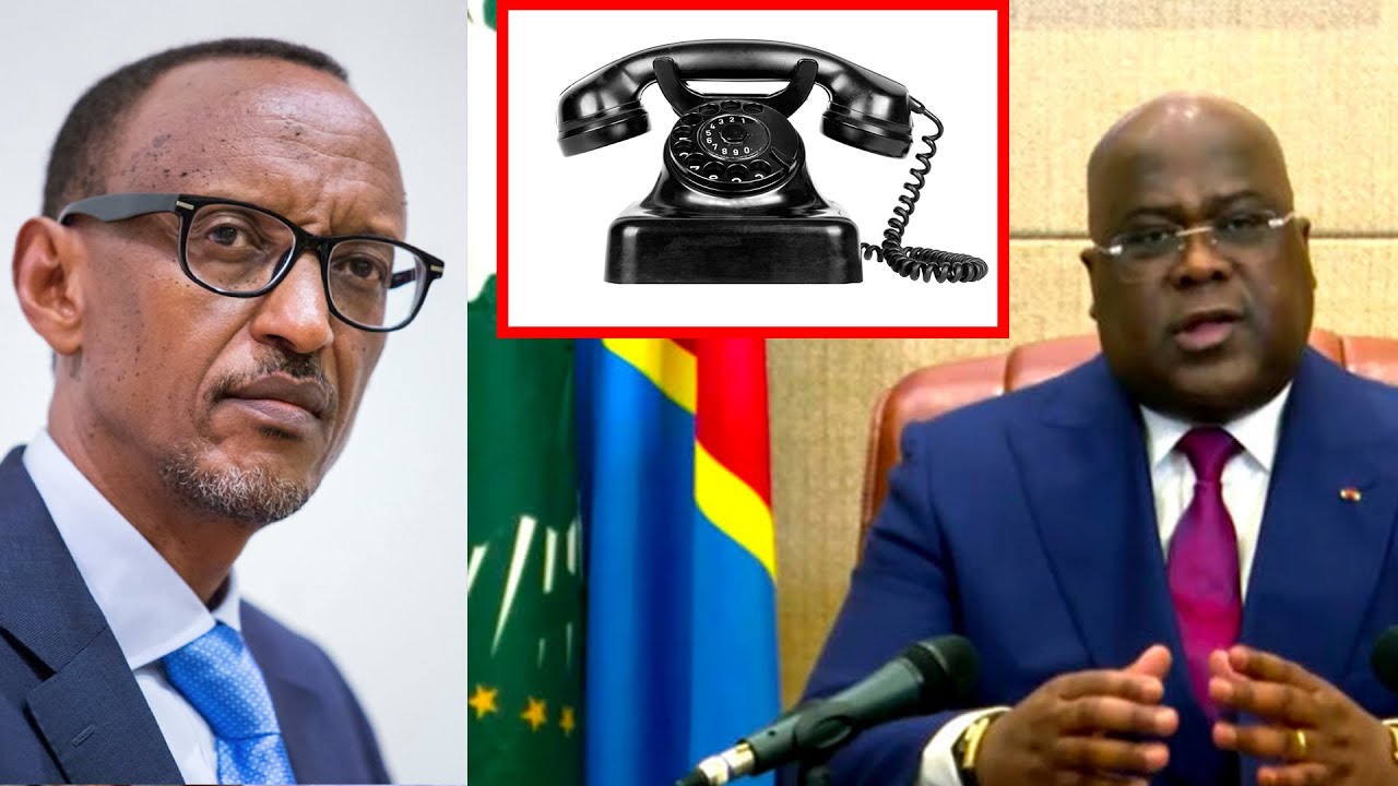 Rwanda President Kagame, DRC's Tshisekedi Speak By Phone Amid High ...