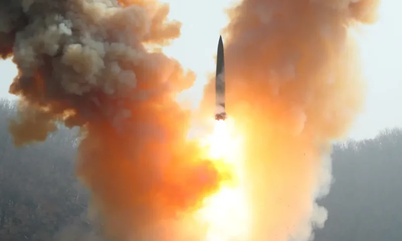 North Korea Launches Powerful Solid-Fuel ICBM, Warns Of ‘Extreme’ Horror