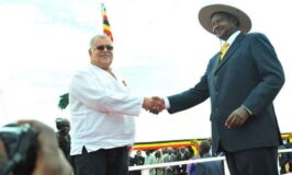 President Museveni Awards Dr. Sudhir Ruparelia the Distinguished Order of the Crested Crane (Grand Officer)