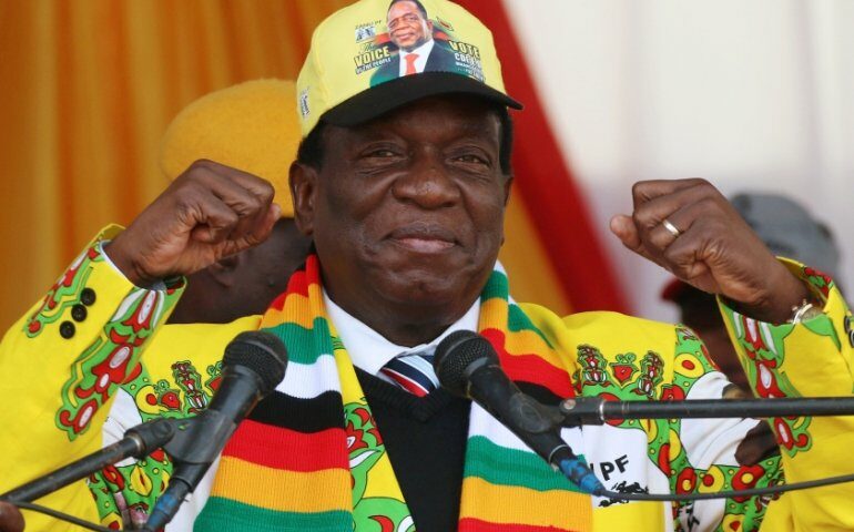 Zimbabwe’s President Mnangagwa Sworn For 2nd Term Amidst Disputed Polls