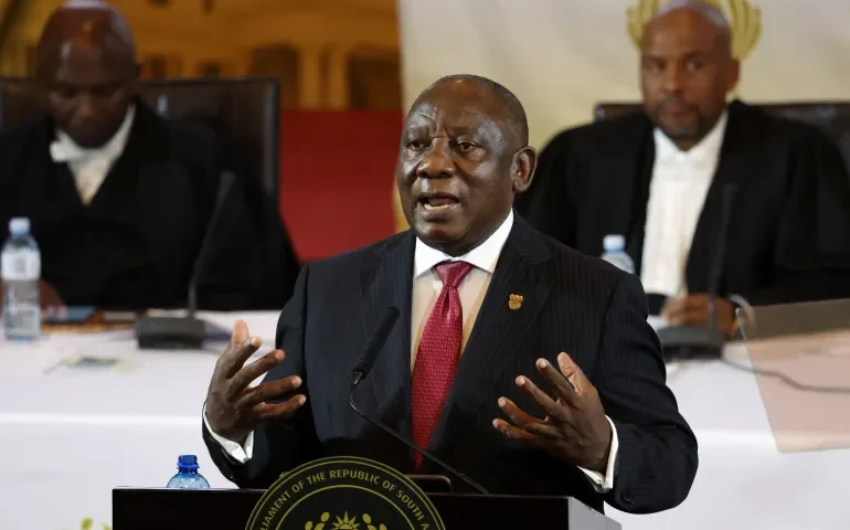 ‘We’re Not Giving Up On The Peace Process’-South Africa’s Cyril Ramaphosa Renews Call For Gaza Ceasefire