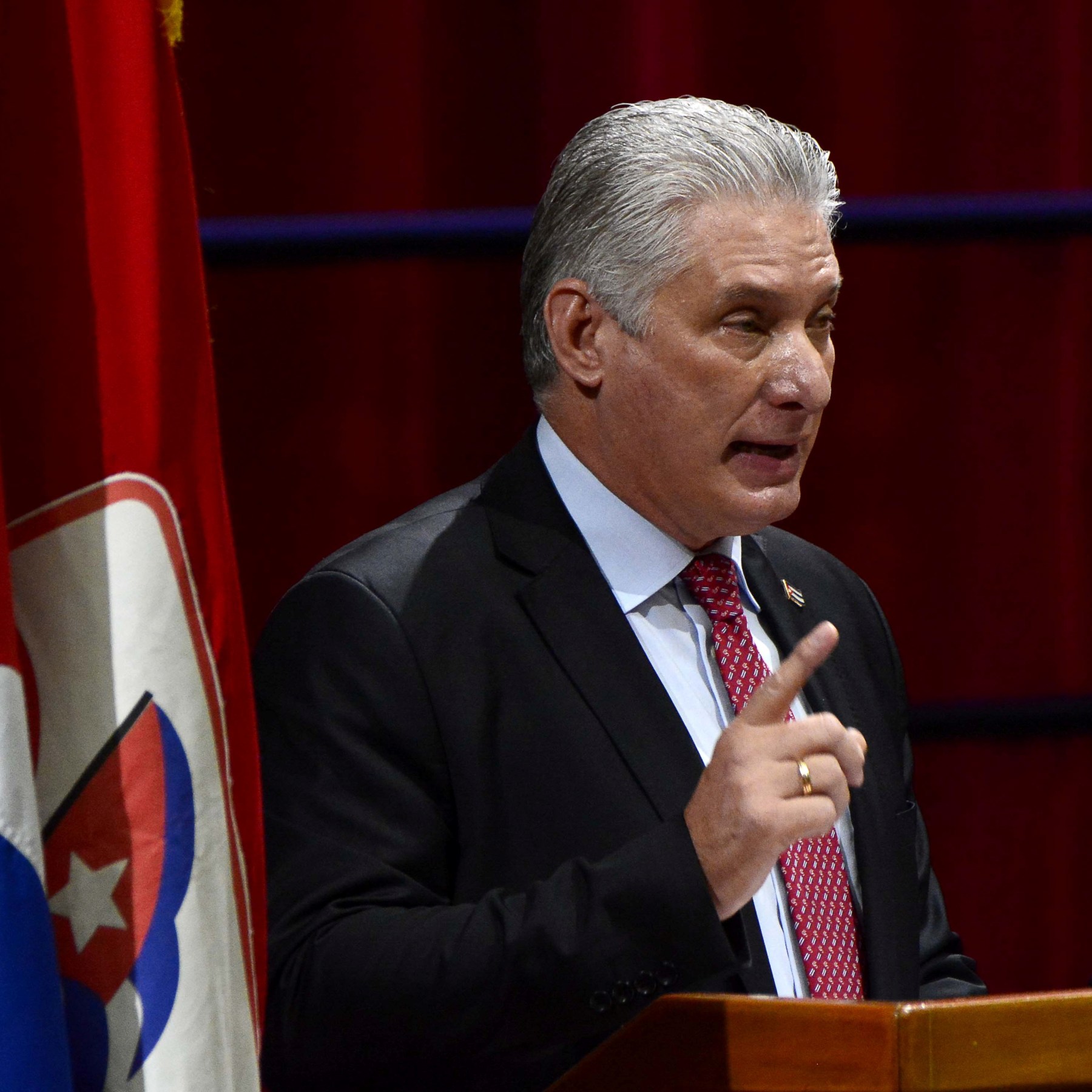 Cuban President Miguel Diaz Denounces Destabilizing Attempts From ...