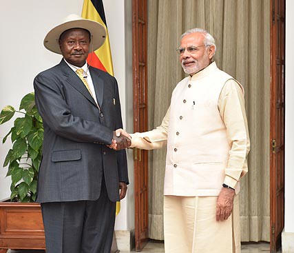 President Museveni Congratulates Prime Minister Narendra Modi On Election Victory, Highlights India-Uganda Alliance
