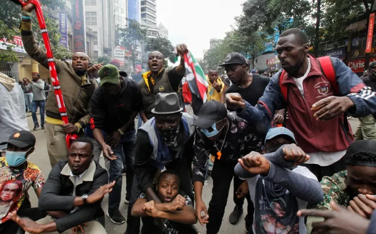 Finance Bill Aside! Kenyan Protesters Call For President Ruto’s Resignation Amidst Rising Tensions