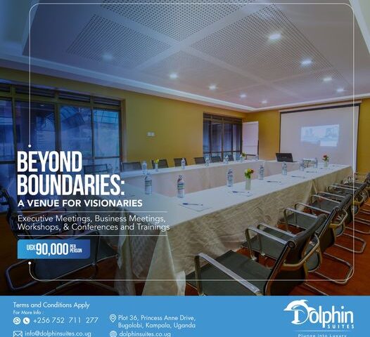 Need Spaces For Your Corporate Activities? Elevate Your Events To Unmatched Levels At Dolphin Suites Bugolobi