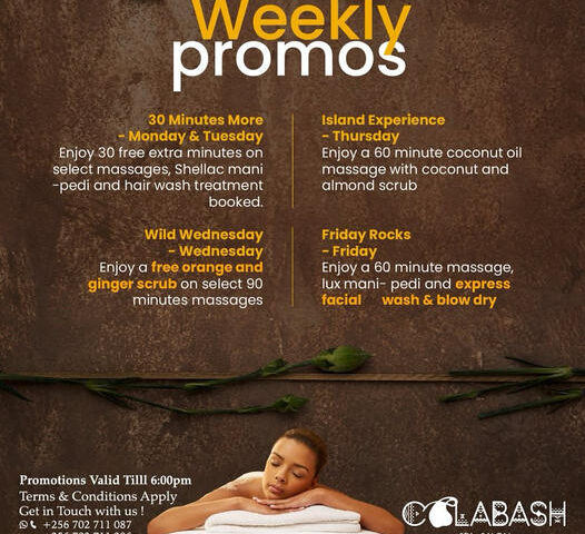 Special Weekly Promos! Revitalize & Rejuvenate With Munyonyo Commonwealth Resort’s Luxurious Spa Treatments This Week