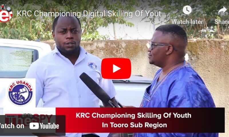 KRC-Uganda Launches Digital Skilling Initiative To Combat Youth Unemployment In Tooro Sub-Region Region