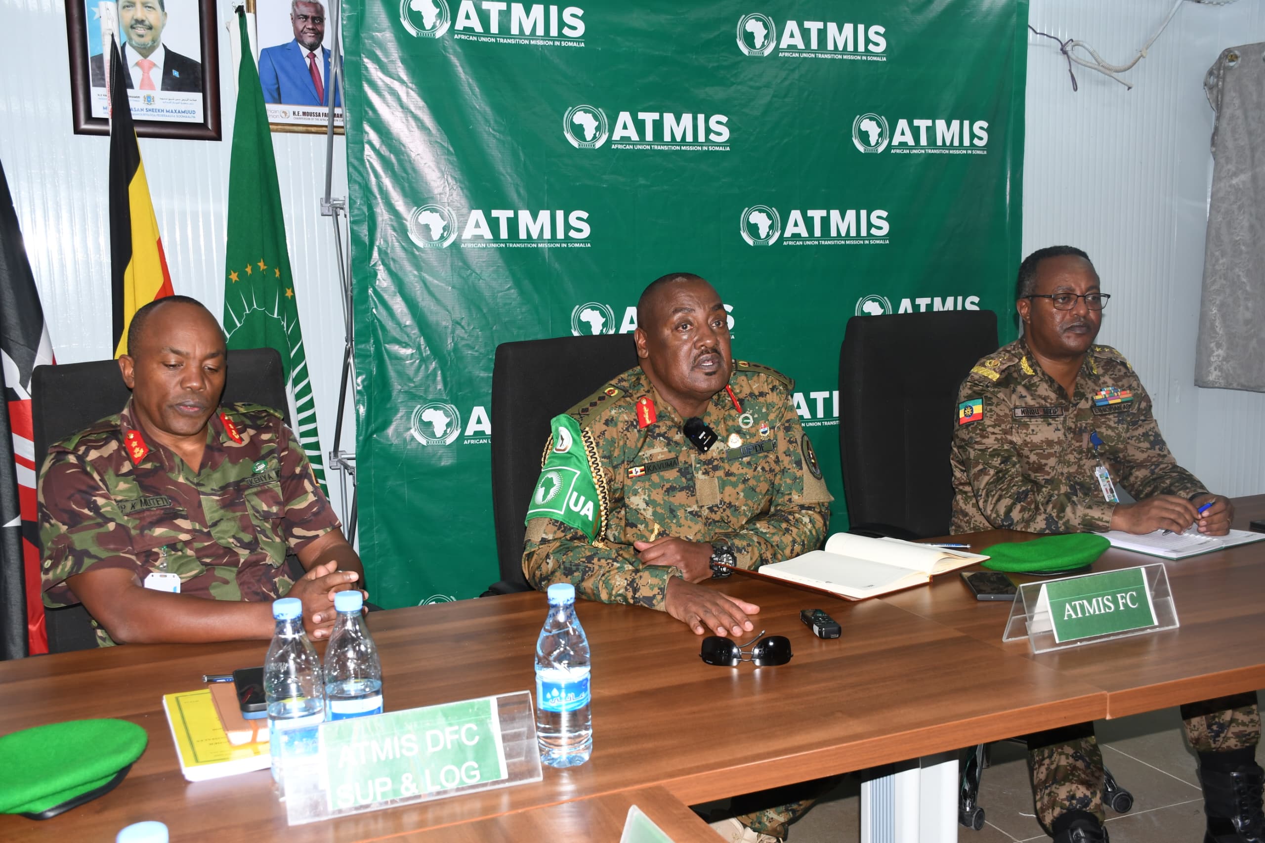 Lt Gen Sam Kavuma Takes Over Office As ATMIS Force Commander In Somalia