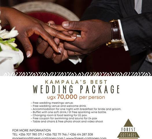 Planning To Say I Do? Discover The Ultimate Wedding Packages At Forest Cottages For Only UGX 70k