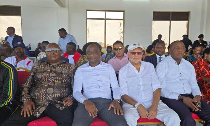 Kampala Business Magnate Sudhir Ruparelia Graces Speaker Among’s Sports Complex Launch