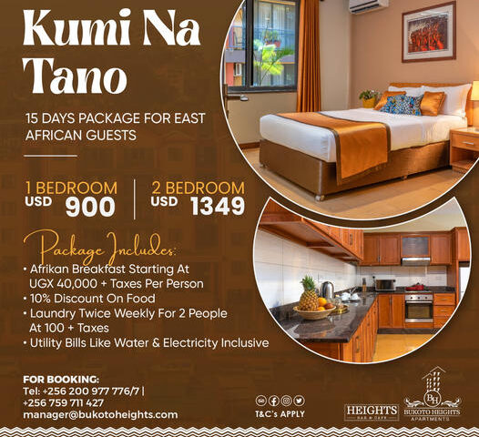 Bukoto Heights Apartments Announces Luxurious 15-Day Retreat For East African Guests At Unbeatable Rates