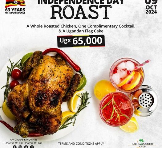 Kabira Country Club Announces Independence Day Celebrations With Special Roast Experience For Only UGX 65,000: Don’t Miss Out On Massive Goodies