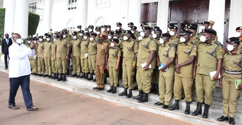 Museveni Promotes Frank Mwesigwa, Kafeero & Others To The Rank Of AIGP