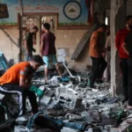 As Part Of Its Ongoing Genocide, Israeli Smashes School Sheltering The Displaced People In Gaza Strip, Dozens Killed