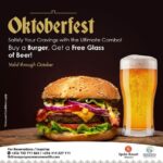 Oktoberfest! Speke Resort Unveils Offers For Juicy Burgers, Free Beer Through Out October, Pass By With Your Loved Ones