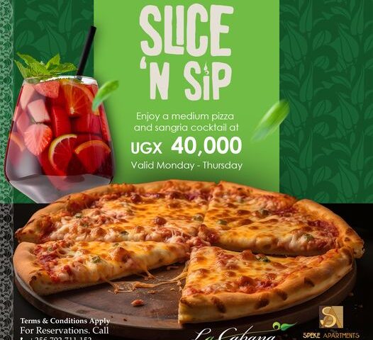 Boring Days? Pass By La Cabana Restaurant With Friends For A Mid-Week Special Treat At Only UGX 40K