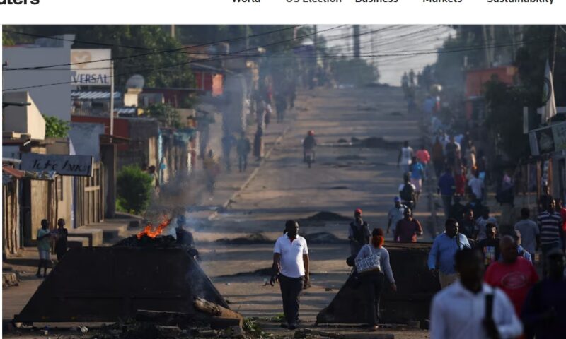 South Africa Closes Main Border With Mozambique Amidst Escalating Post-Election Protests