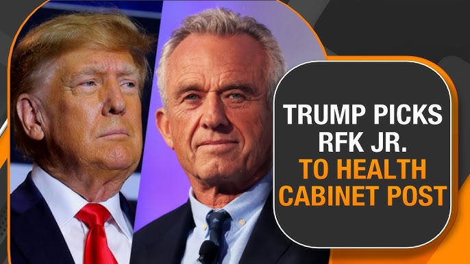 Trump Nominates Robert F. Kennedy Jr To Lead Top US Health Agency