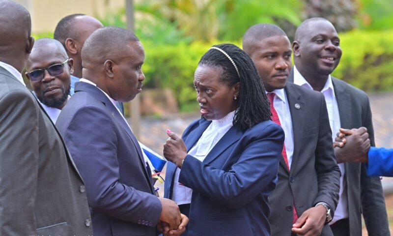 Standoff At Judiciary Hqtrs As Kenya’s Martha Karua, Besigye Lawyers Fail To Meet Chief Justice