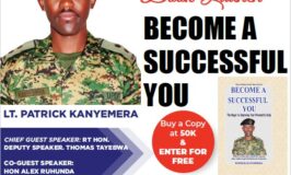 Lt. Patrick Kanyemera To Launch Inspiring Book On Personal Success